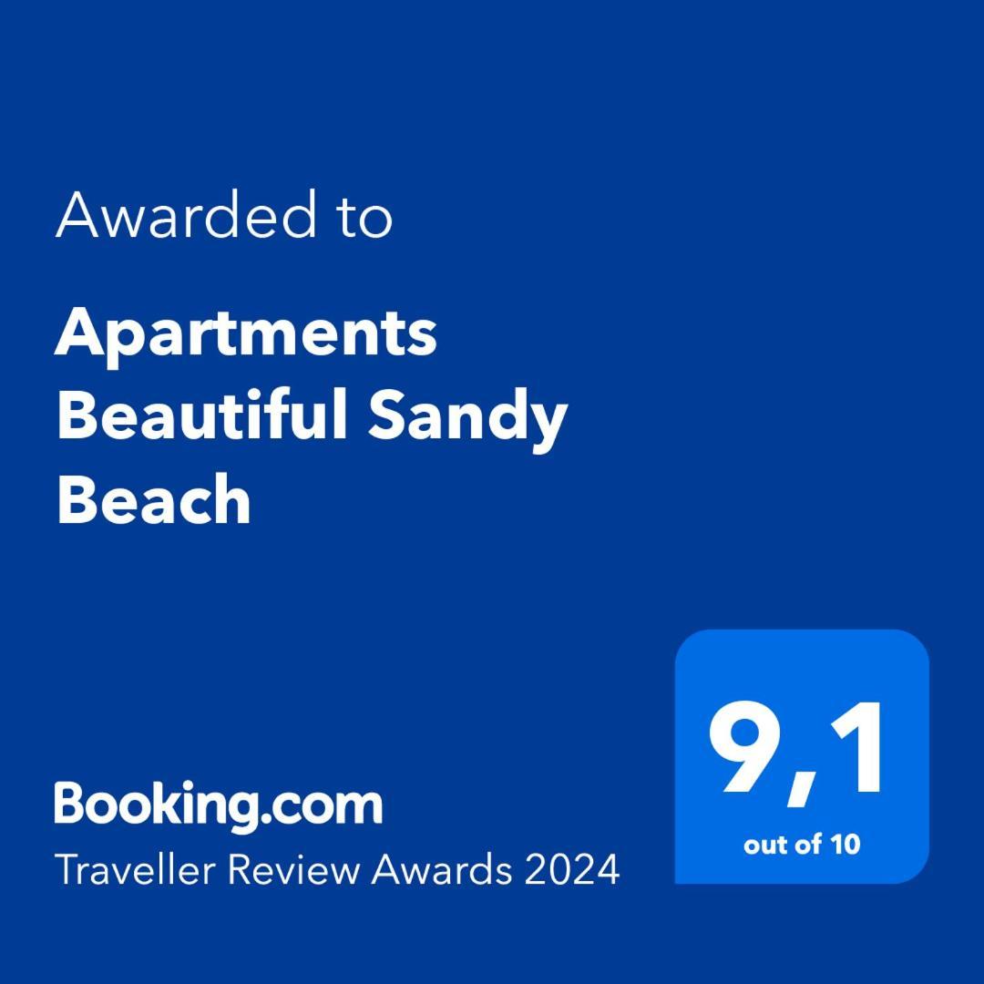 Apartments Beautiful Sandy Beach Split Dış mekan fotoğraf